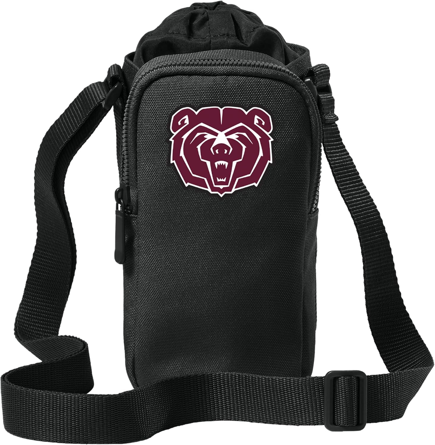 Broad Bay issouri State University Water Bottle Holder - Crossbody Bag - Travel, Sports, or Workouts