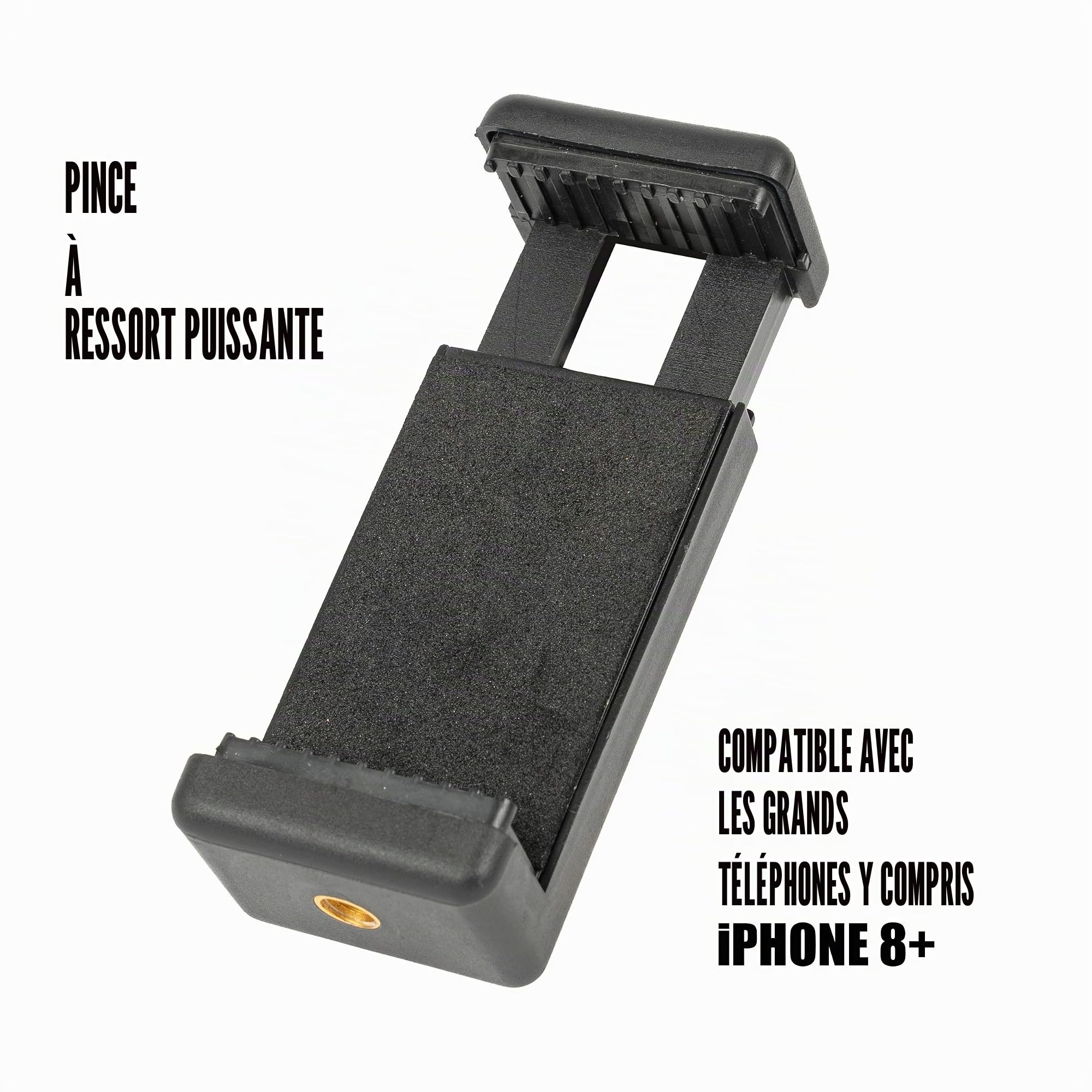 PEDCO Ultrapod 3 Trépied de Voyage léger pour Appareil Photo et téléphone Noir