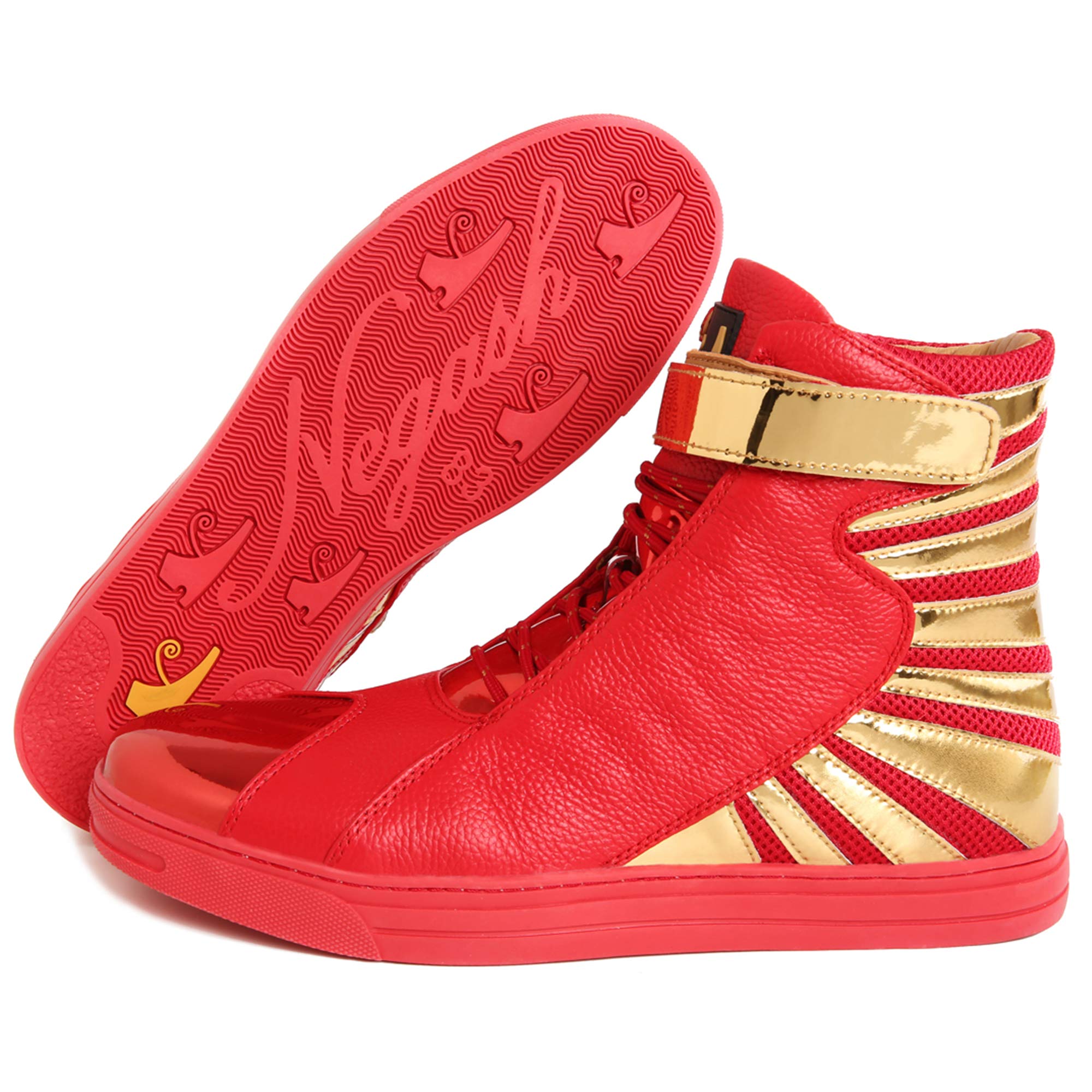 Negash Giza Bone Cream Leather Afrocentric Sneakers Men\'s Size 7 Rare NIB NWOT Amazon.com: Negash main image 3