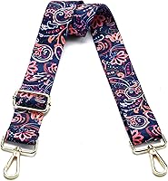 Vista 64 de Correa para bolso con herrajes dorados de repuesto, correa para bolso cruzado, correa ancha ajustable para colgar al hombro