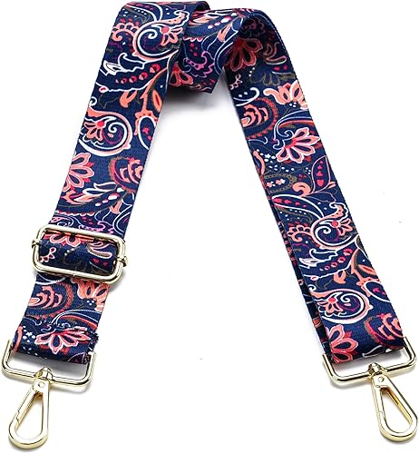 Miniatura 64 de Correa para bolso con herrajes dorados de repuesto, correa para bolso cruzado, correa ancha ajustable para colgar al hombro