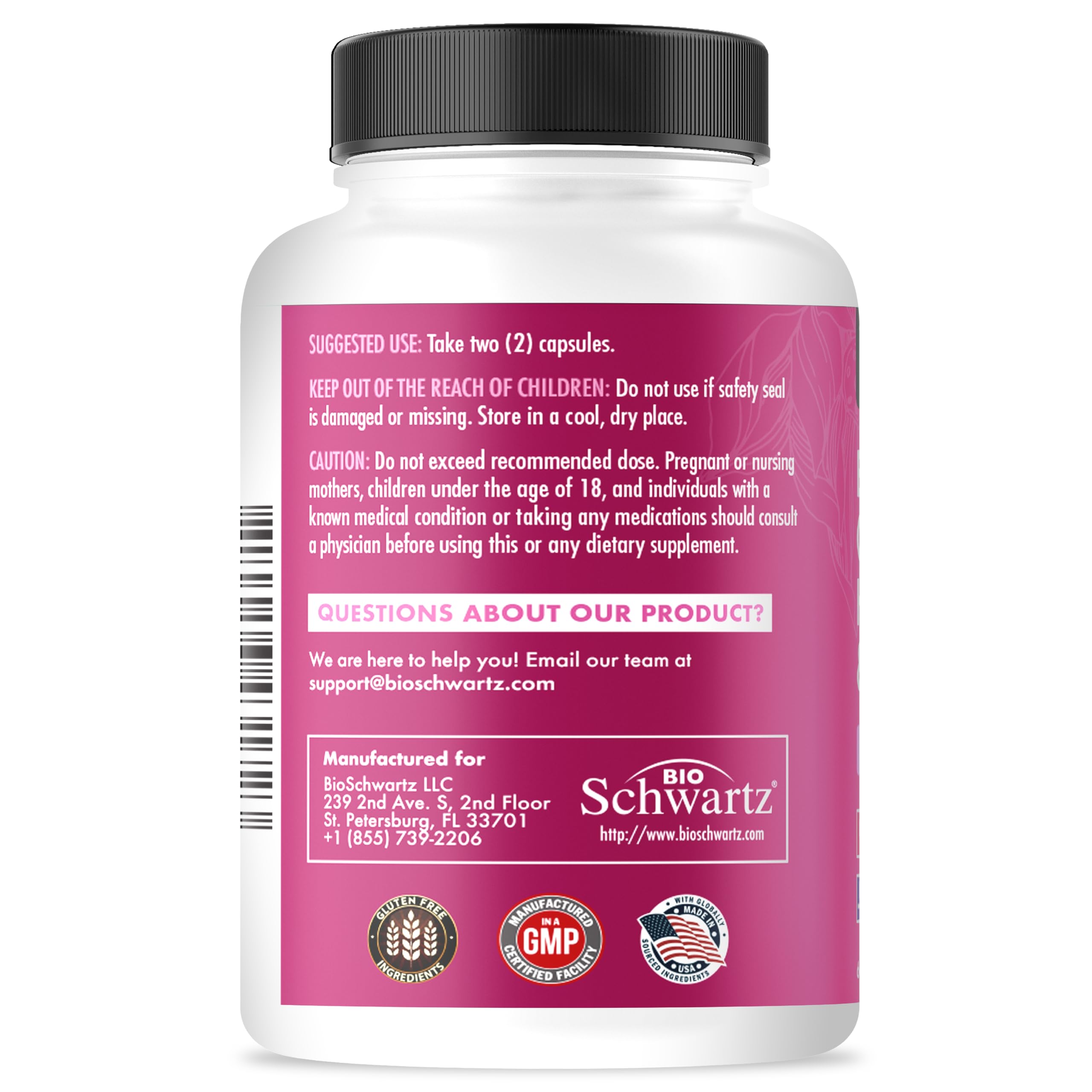 BioSchwartz Biotin Collagen Keratin Supplement - Hair Vitamins for Women — Amazon image 8
