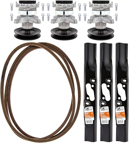 CUB CADET Kit de correa de husillo de cuchilla de fijación de elevación baja 942-01050-L 918-07384A 954-04077A XT2-SLX50 50" cubierta