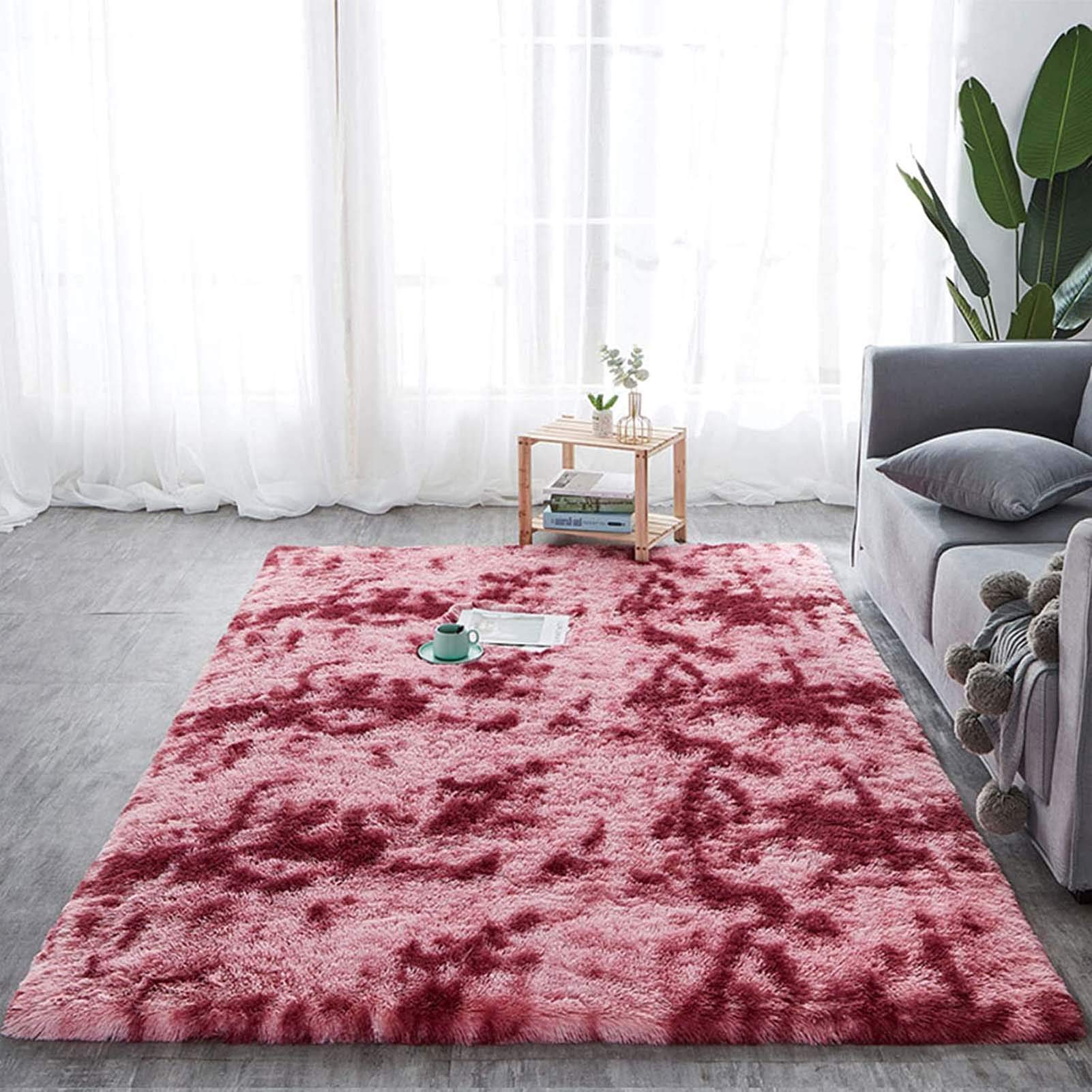 Ultramiękkie, puszyste dywany do salonu 100x200 cm, luksusowy aksamitny dywan z długim włosiem, pluszowy dywan dla dziewczynek i dzieci, dekoracja domu, dywany podłogowe