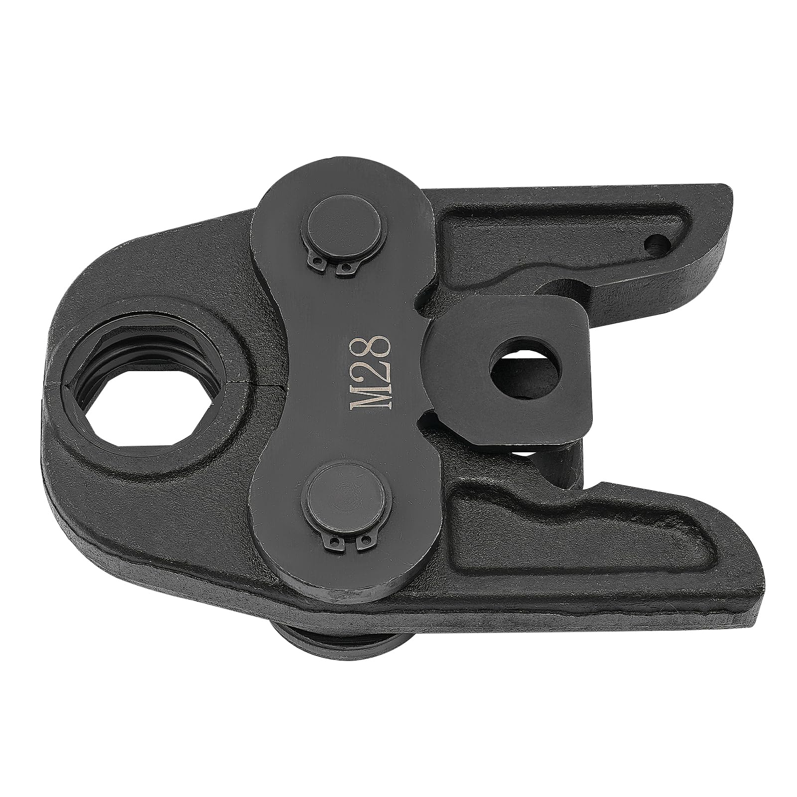 Mordaza de prensa M15/M18/M22/M28 para herramientas de prensado, φ15-28 mm, mordaza de 42 CrMo para tubo de 0,8-1,2 mm (M28)