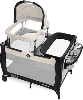 Graco Cuna De Viaje Cuenta Con Moisés Portátil, Cambiador De Pañales, Paquete De 1 Count