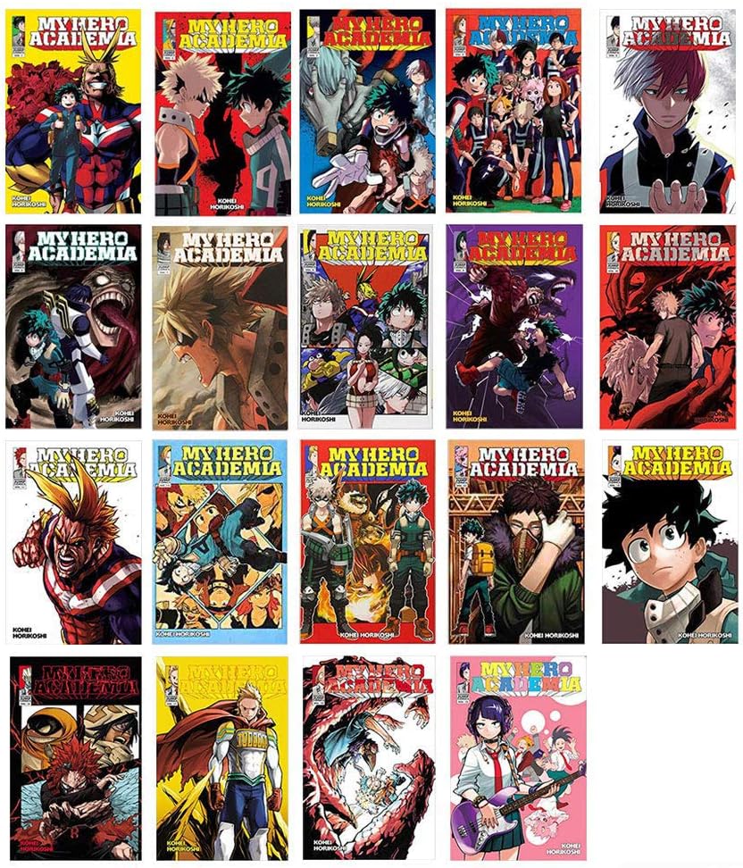 My Hero Academia Manga Series ( Vol 1 - 23 ) Collection 23 Books Set By Kohei Horikoshi Paperback – January 1, 2015
