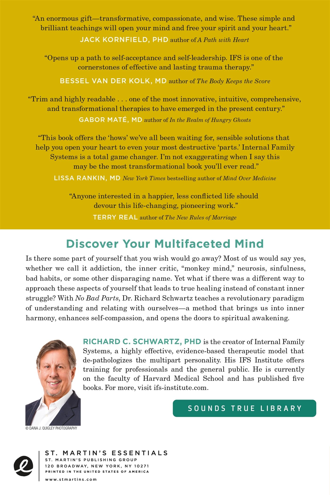 No Bad Parts: Healing Trauma and Restoring Wholeness with the Internal Family Systems Model