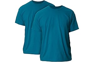 Ultra Cotton Teal Shirts: Comfort and Style for Men