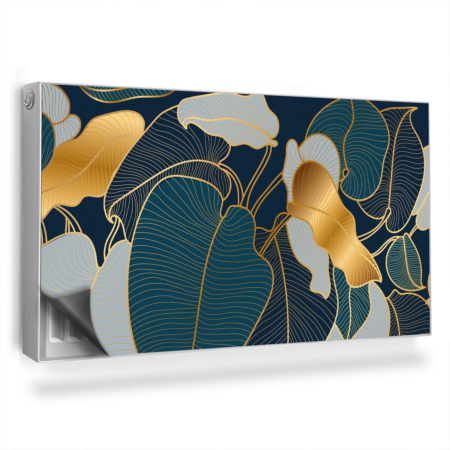 Tapis design pour radiateurs de cuisine et salon aux motifs feuilles