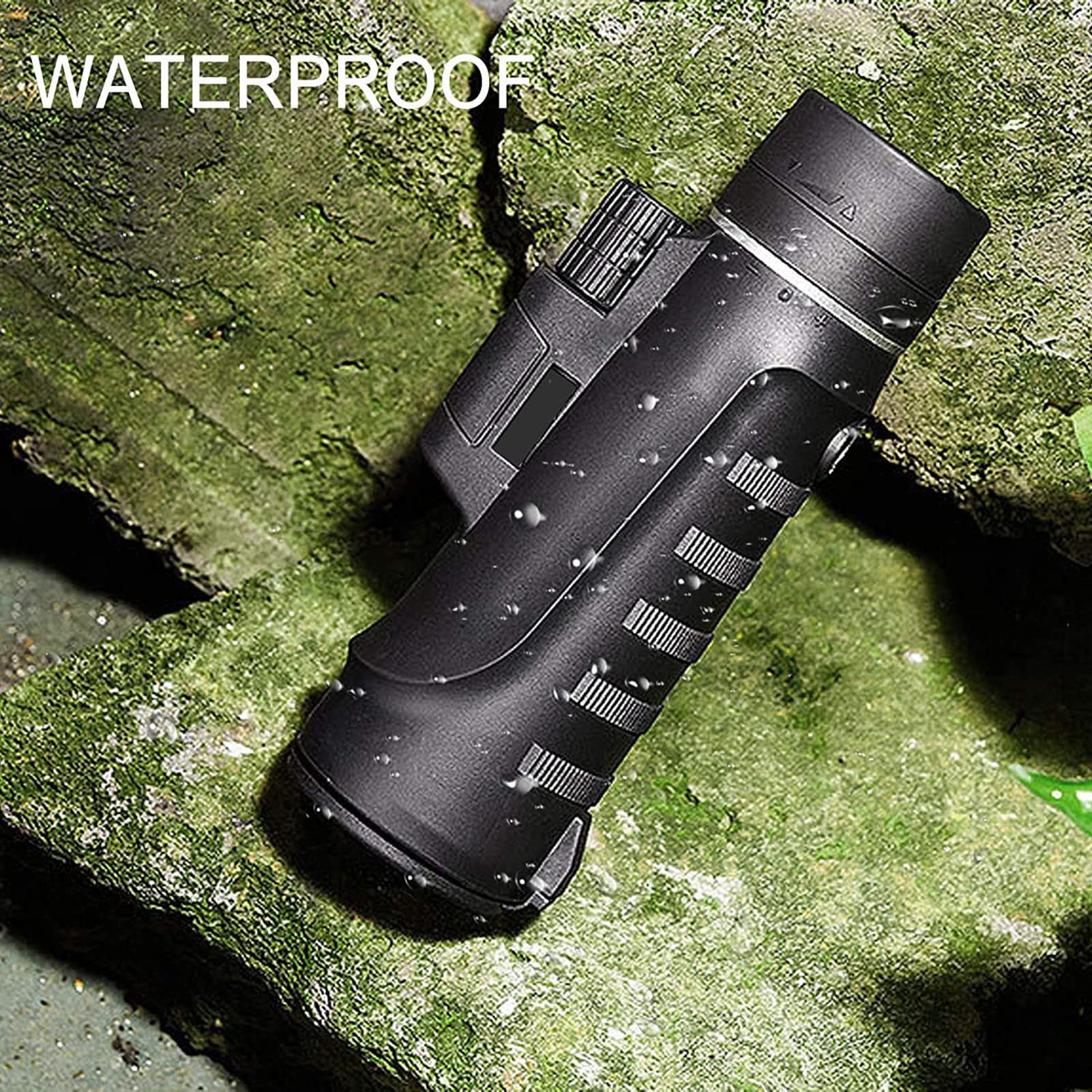 Olycism Monoculare 12x42 HD – Prisma BAK-4, FMC, Impermeabile, Con Supporto Smartphone E Treppiede Per Birdwatching E Concerti - 2
