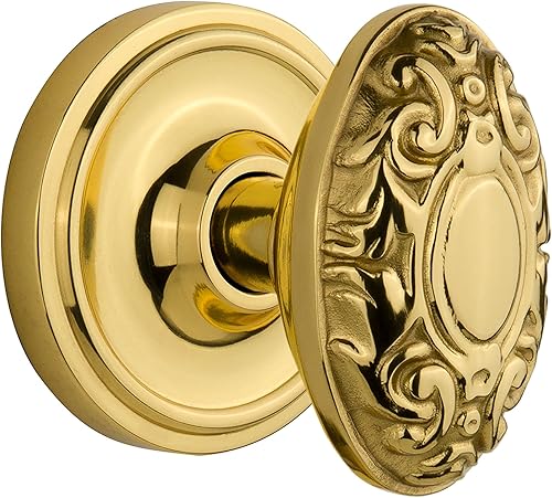 Miniatura 24 de Nostalgic Warehouse Classic Rosette with Victorian Door Knob, Privacy - 2.375", Antique Brass