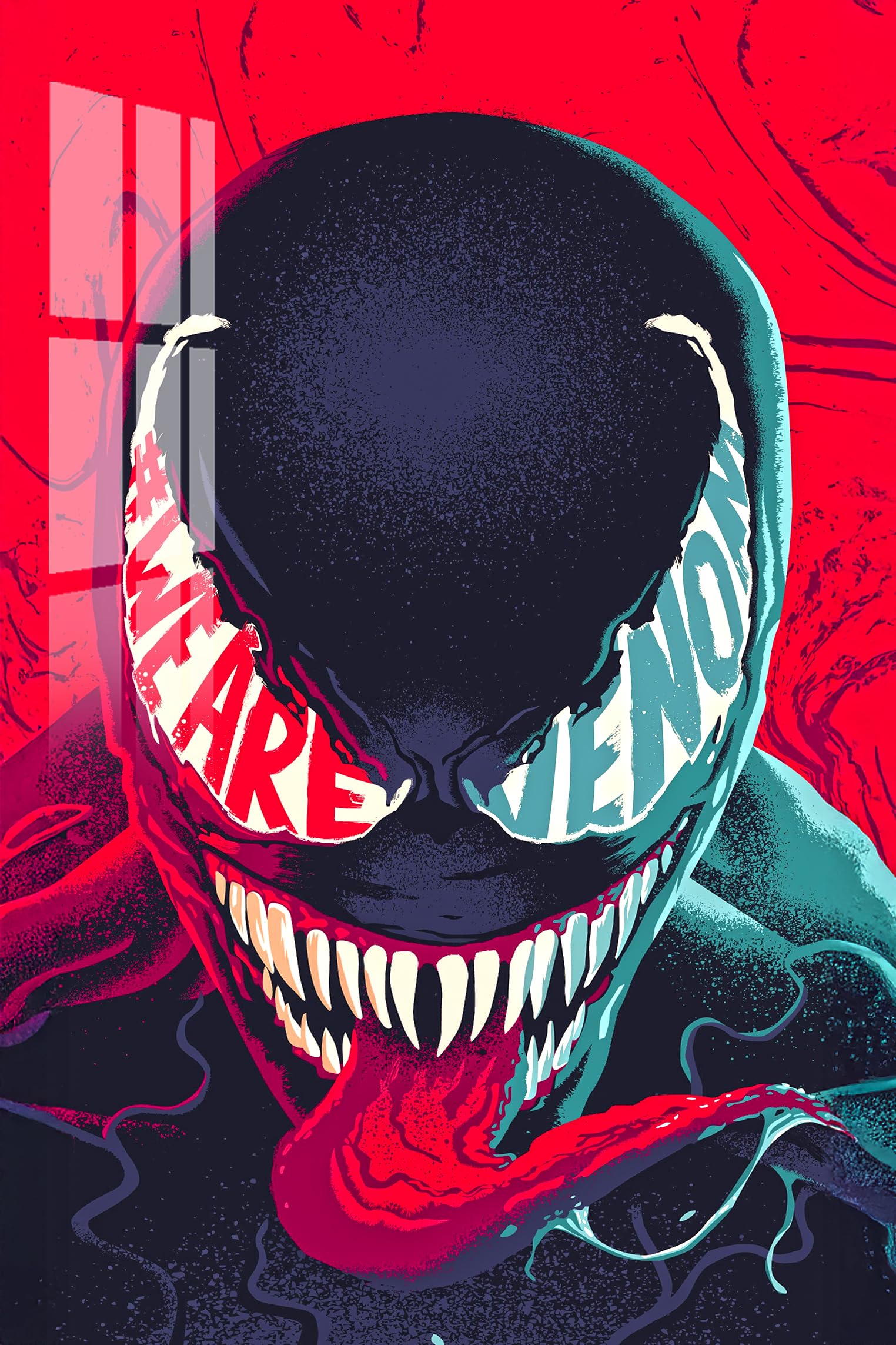 PREMIUM VENOM ACRYLIC FRAME WITH HIGH GLOSSY EFFECT 12x18 inch, Wall Mounted Gift for Women Men Birthday Special Moment Home and Gaming room Decor Frameless Photo Print