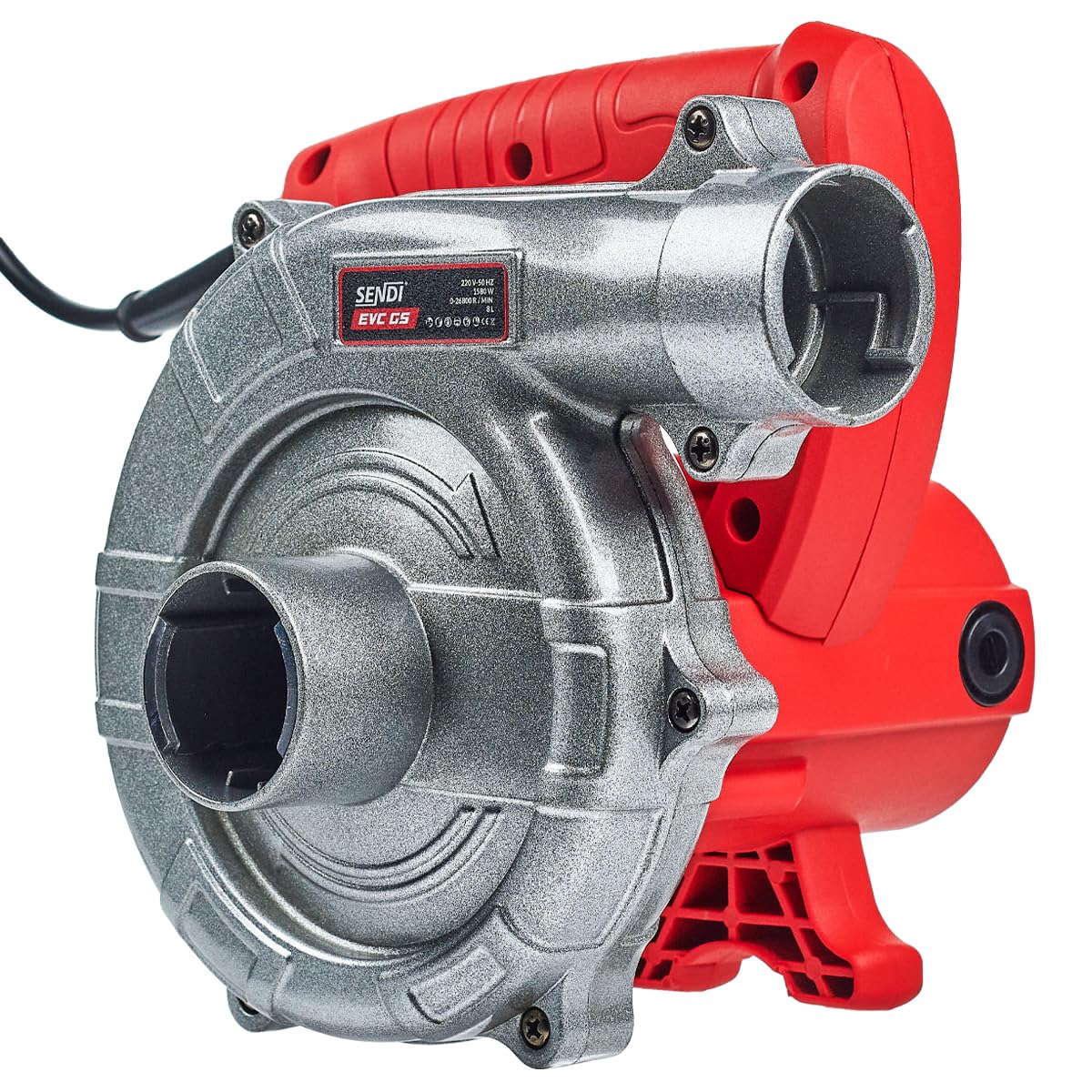Desbastadora Universal SENDI TRIPPLE GS - Lijadora de Superficies como Hormigon, Adhesivo, Pintura etc - Tres ejes Giratorios Intercambiables - Motor Potente - 2450 W y 230V - Incluye Pulimiento (3)