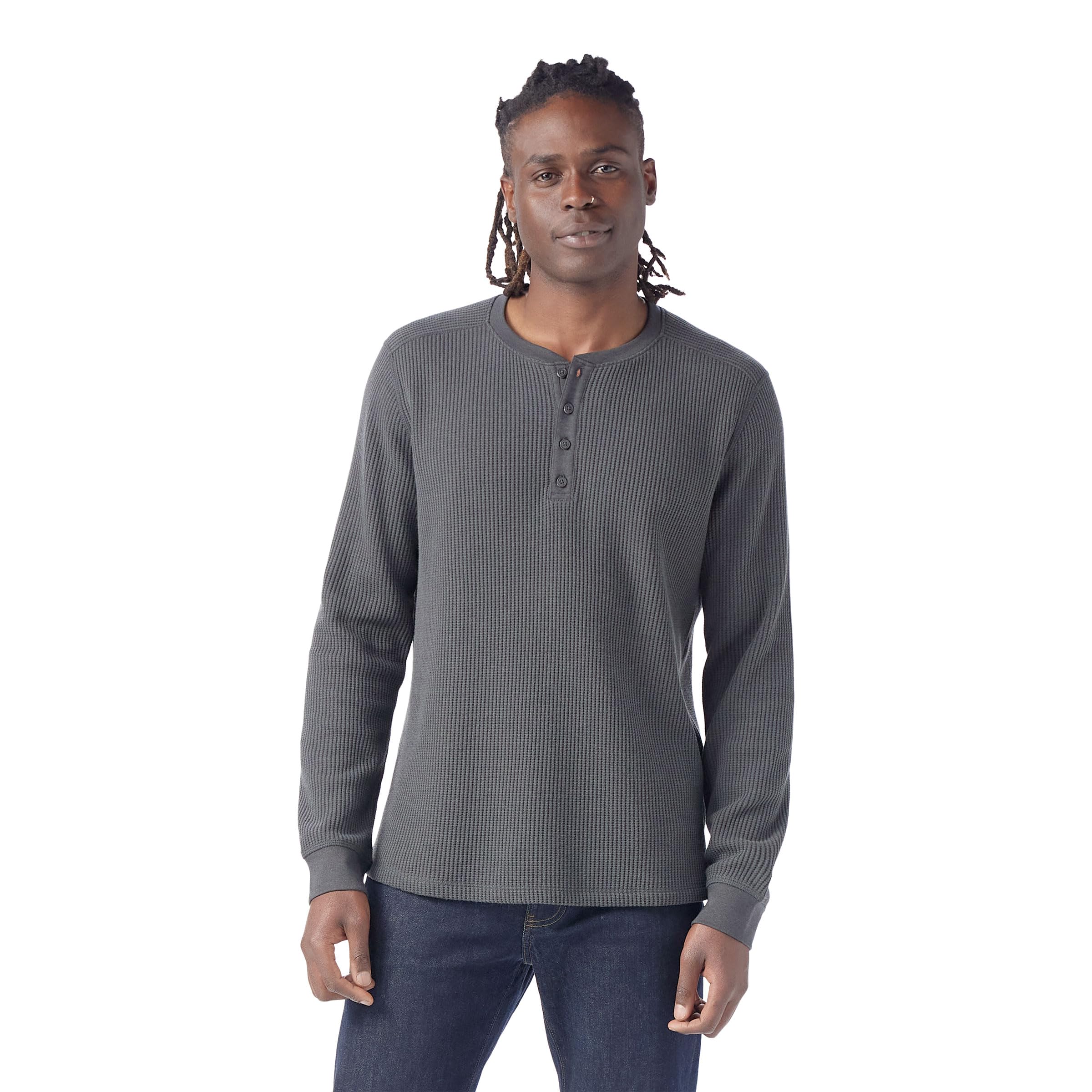 SmartWool Mens Waffle Long Sleeve Henley