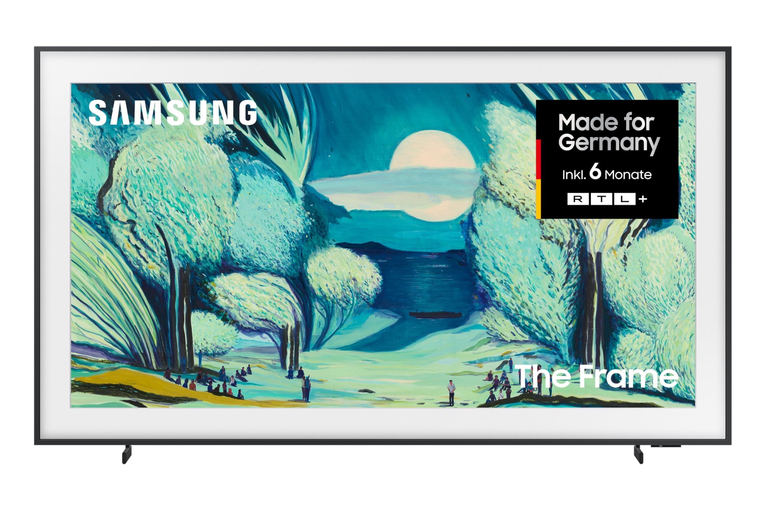 Samsung The Frame LS03F 4K QLED 65 Zoll (163 cm) UHD Fernseher, Frame Design, NQ4 AI Gen2 Prozessor, Art Mode, Artful Picture Quality, One Connect Kabel, Smart TV, 2025