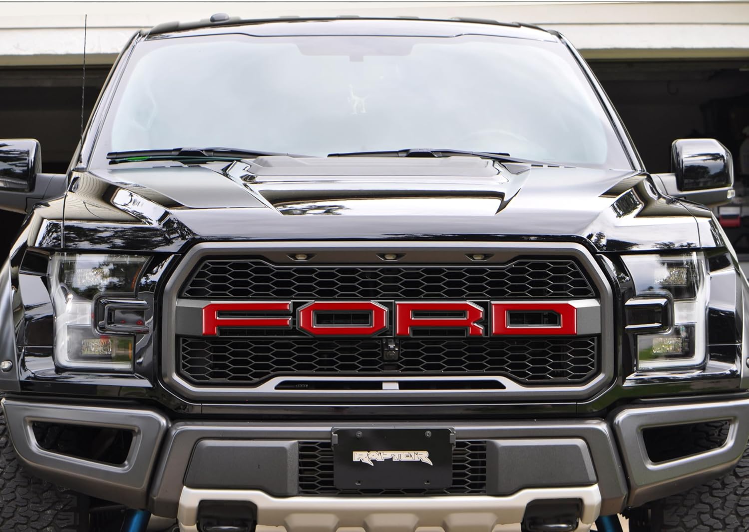 Front Grille Letter Overlays - Compatible with 2015-2020 Raptor