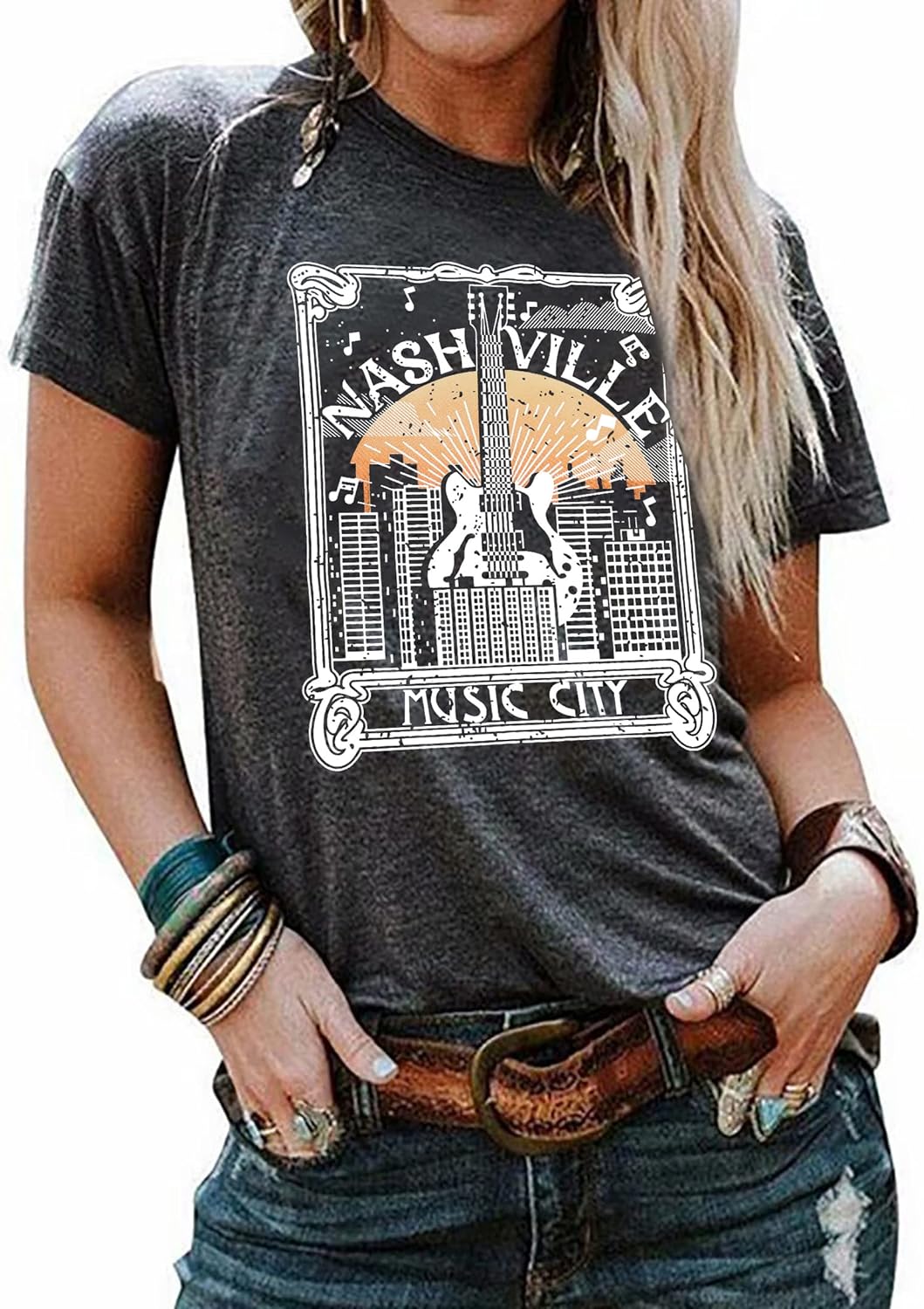 Nashville Shirts for Women Country Music Shirt Jamaica Ubuy