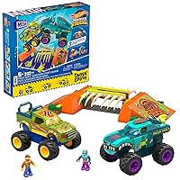 MEGA Hot Wheels Monster Trucks - Percorso Sfasciacarrozze Mega