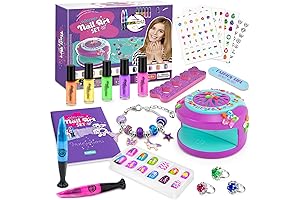 Kids Nail Art Kit: Easy to Use, Dry Fast & Peel off