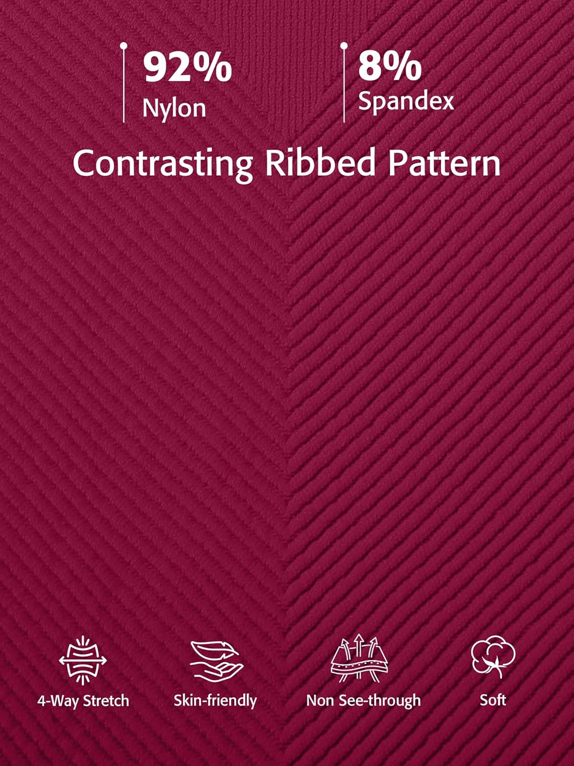 ATTRACO Workout Tank Tops for Women Seamless Full Length Gym Tops Athletic Yoga Top Built in Bra - Image 7