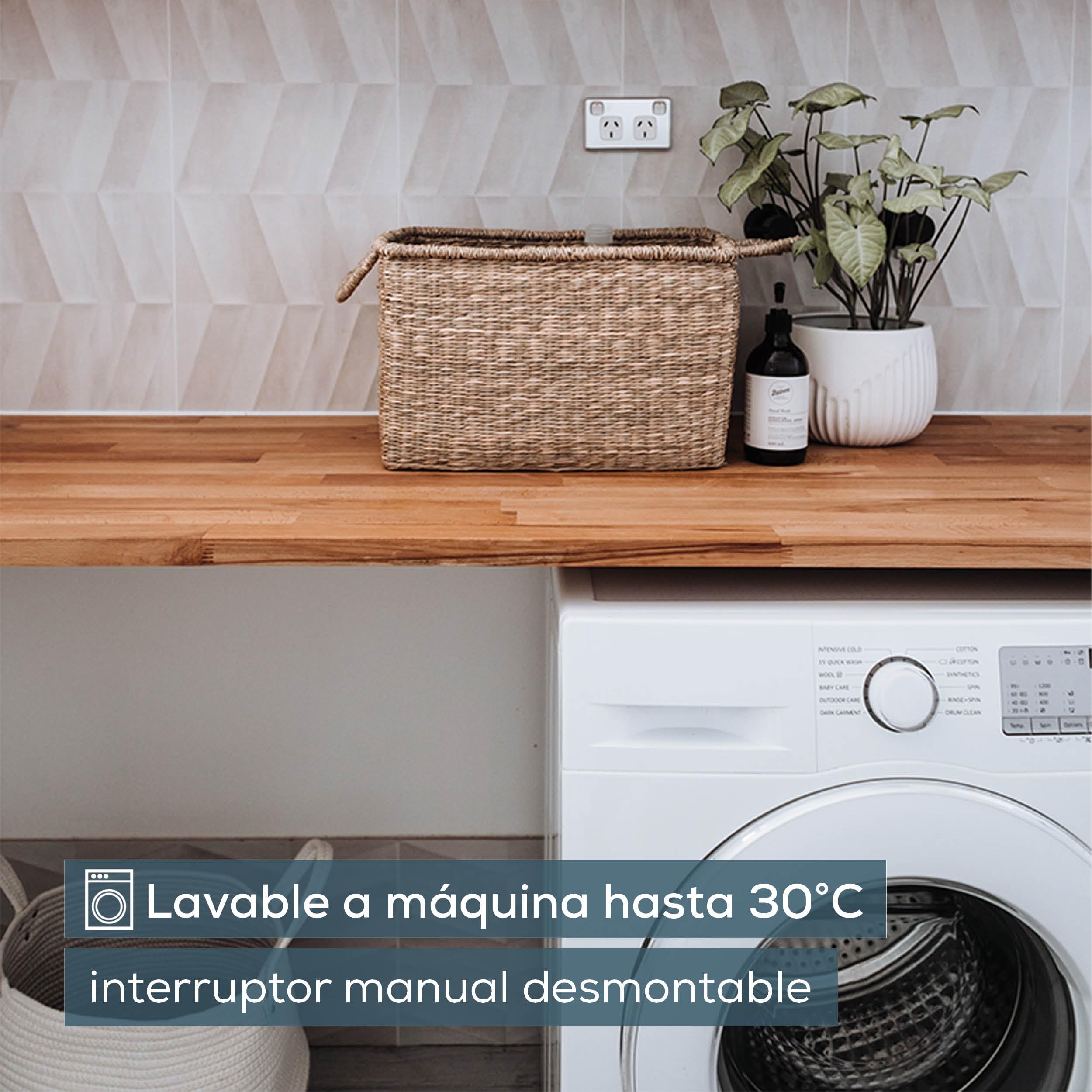 Beurer HK 64 Grey Almohadilla eléctrica, con rápido calentamiento y mecanismo de desconexión automática con forma anatómica, 3 niveles de temperatura, lavable, con cinturón abdominal