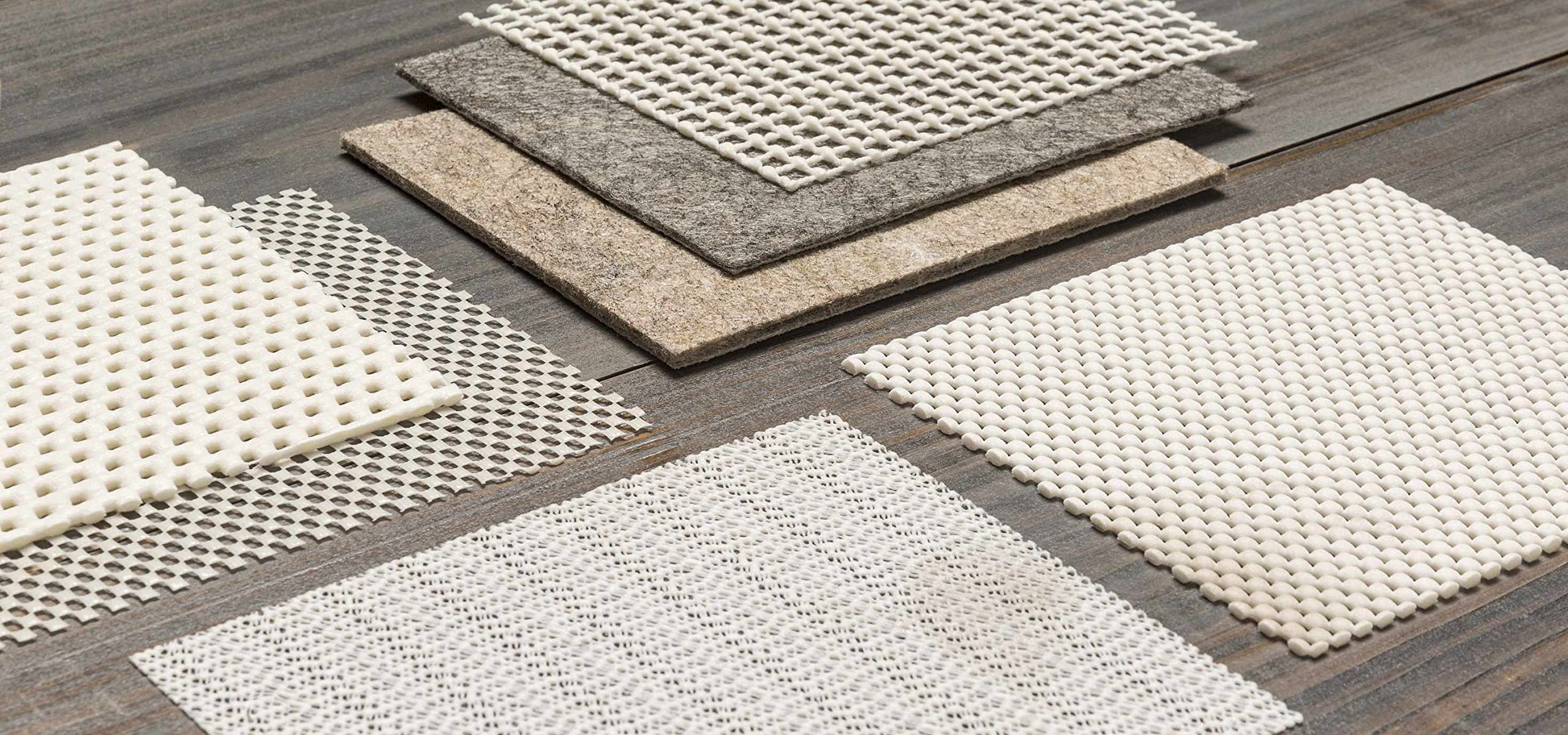 Hauteloom Bavaria Non-Slip Extra Strong%100 PVC Rug Pad Gripper for Any Hardwood Surfaces - Keep Your Area Rugs Safe and in Place - Skip and Skid Resistant Pad - 6' x 9' Oval