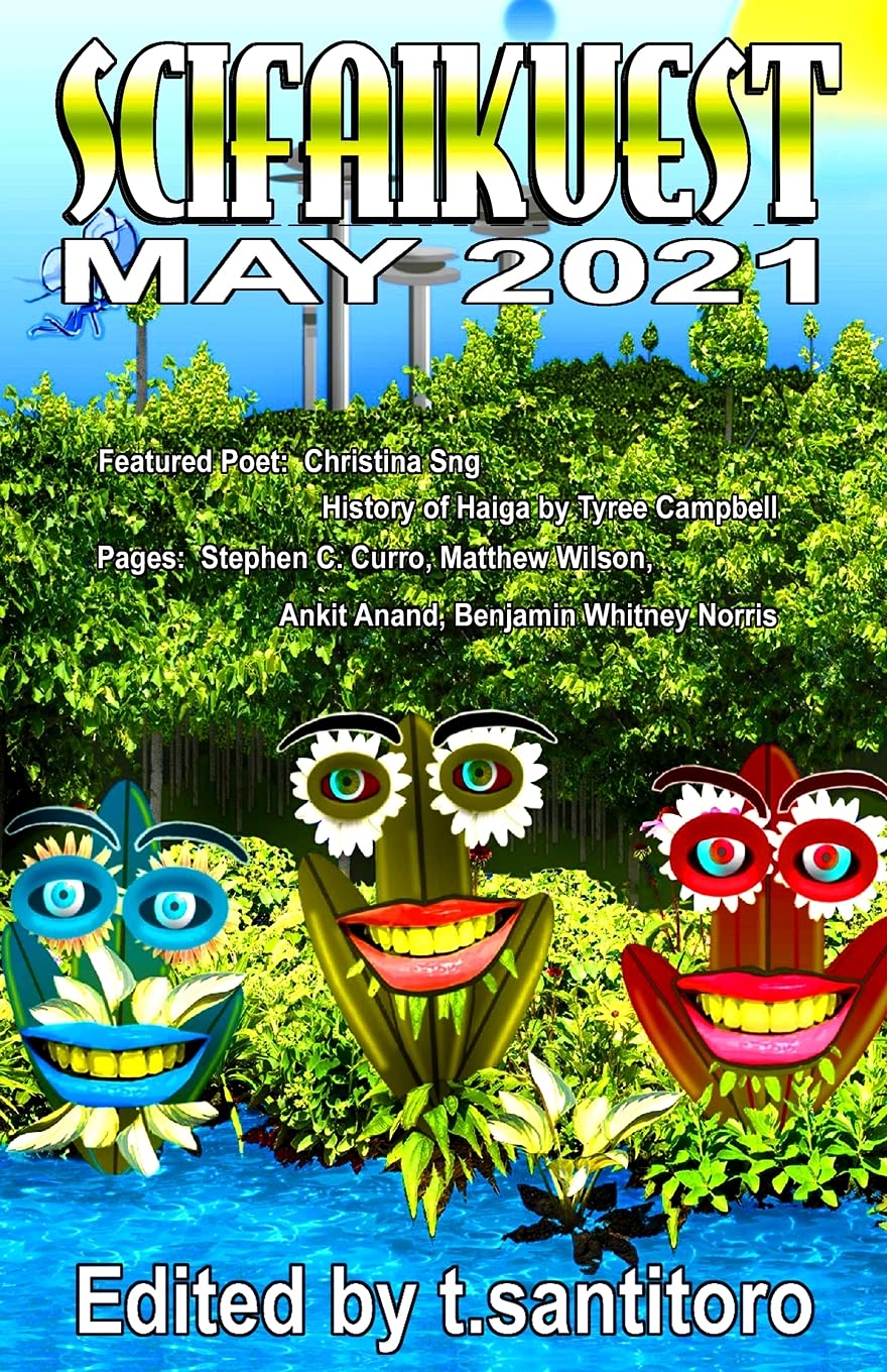 Cover of Scifaikuest, May 2021