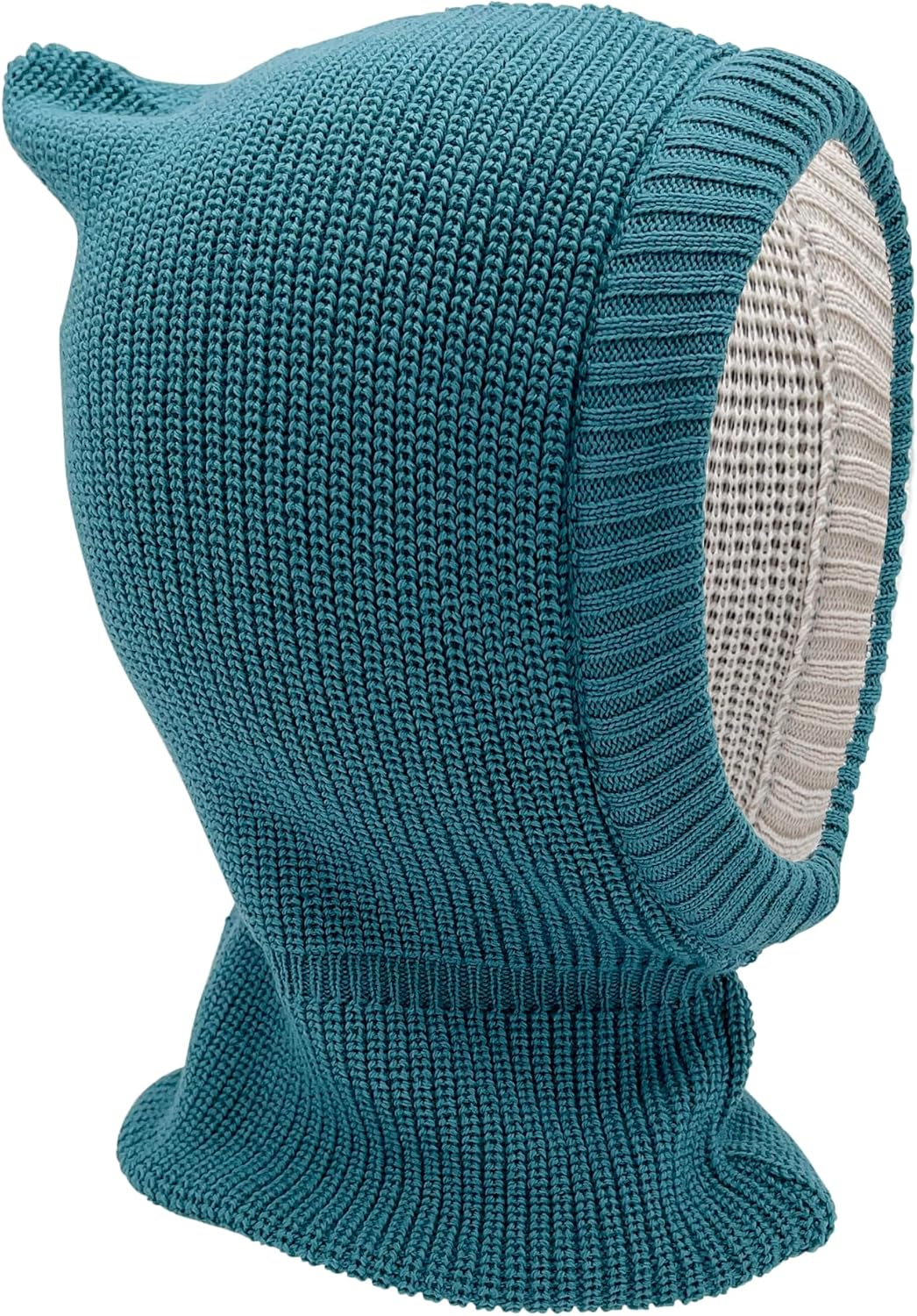 Ecoable Kids Merino Wool Balaclava Hat & Neck Gaiter – Organic Winter Hat for Babies & Toddlers