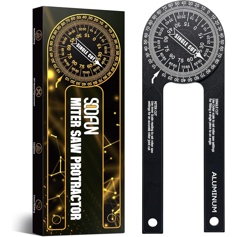 $4/mo - Finance Miter Saw Protractor Angle Finder - Stocking Stuffers ...