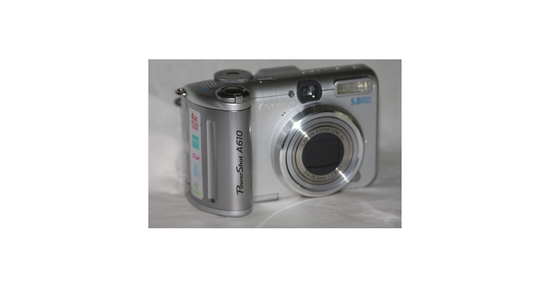 Canon キャノン PowerShot A610 コンデジ デジカメ PowerShot A610 - Canon Camera Museum