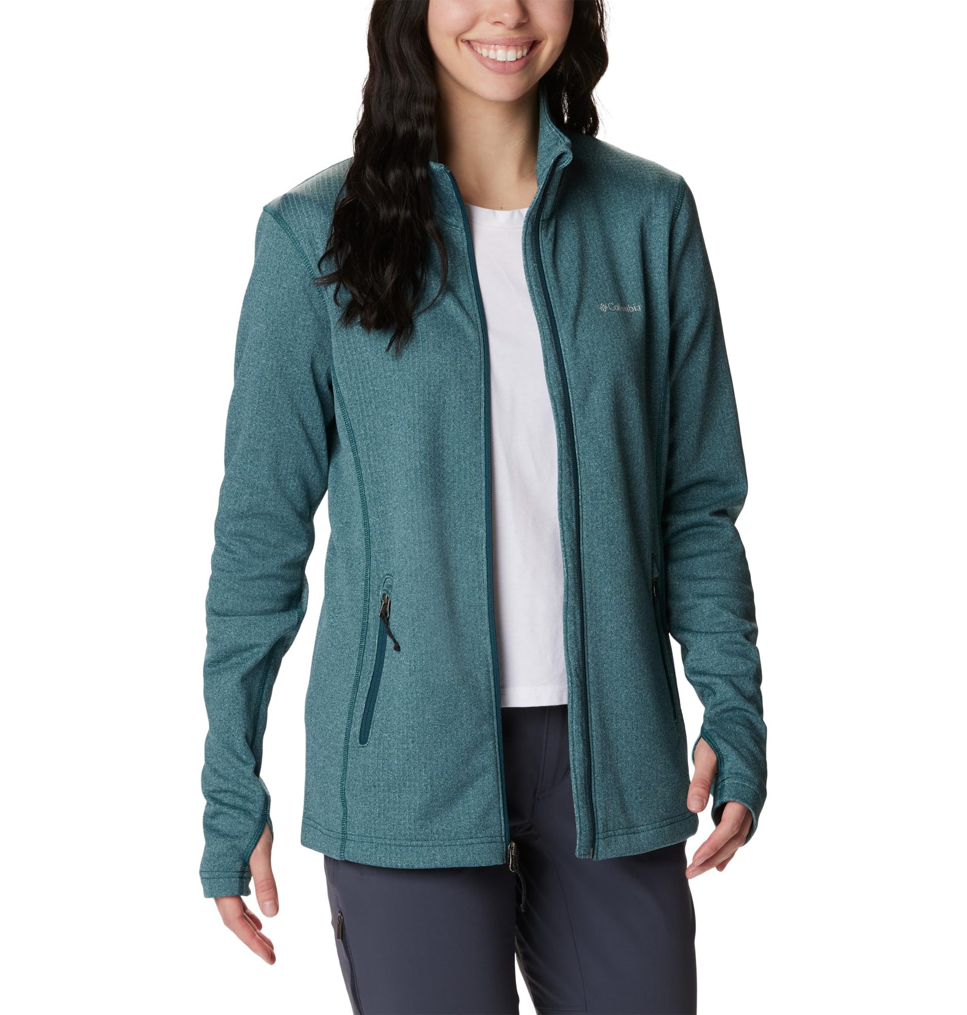 Columbia Damen Park View Grid Fleece Full Zip Park View Grid Fleece Full Zip