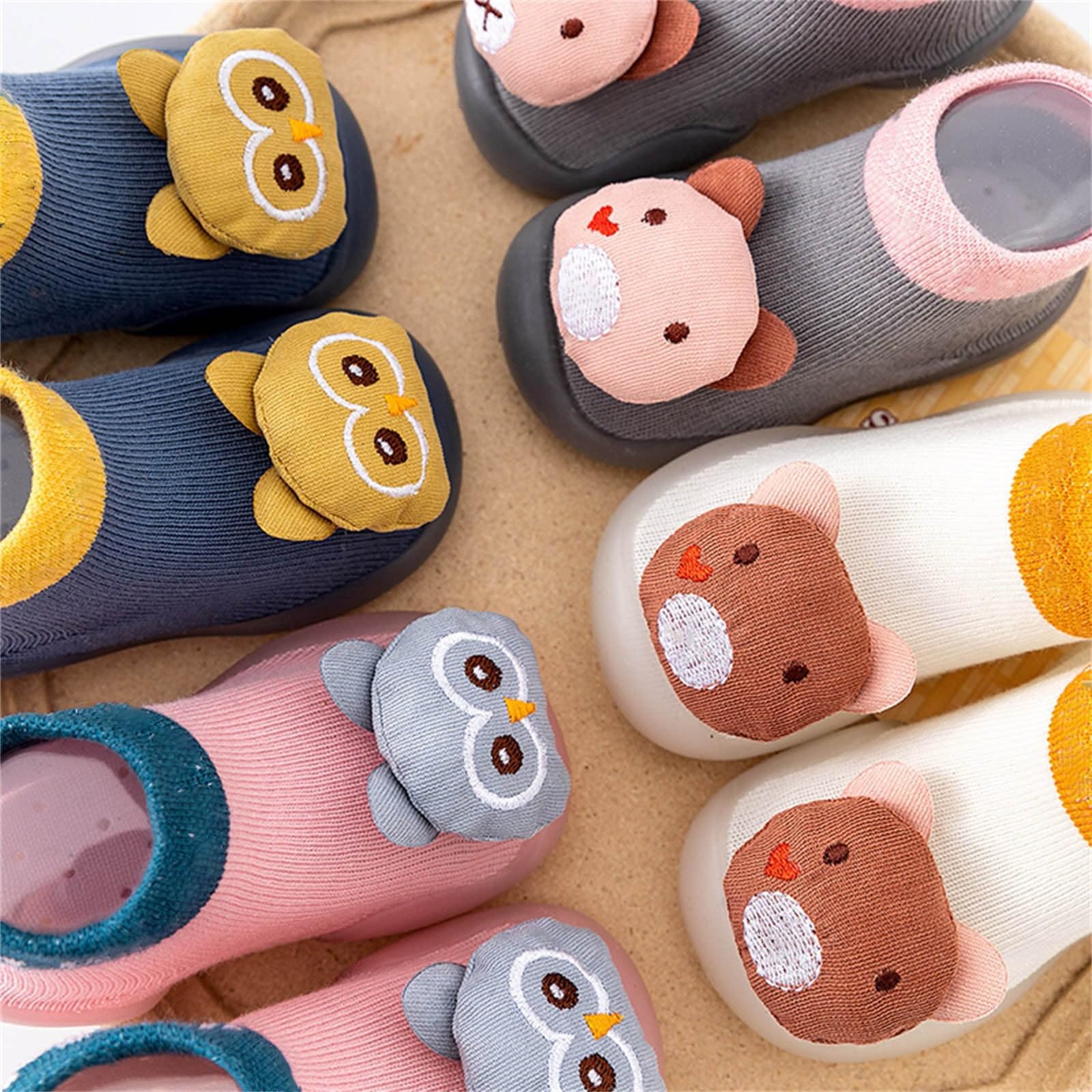 Infant Canvas Shoes Baby Shoes Newborn Baby Shoes Non Slip Ankle Sneakers for Newborn Baptism Shoes for Girls (Grey, 6 Infant)