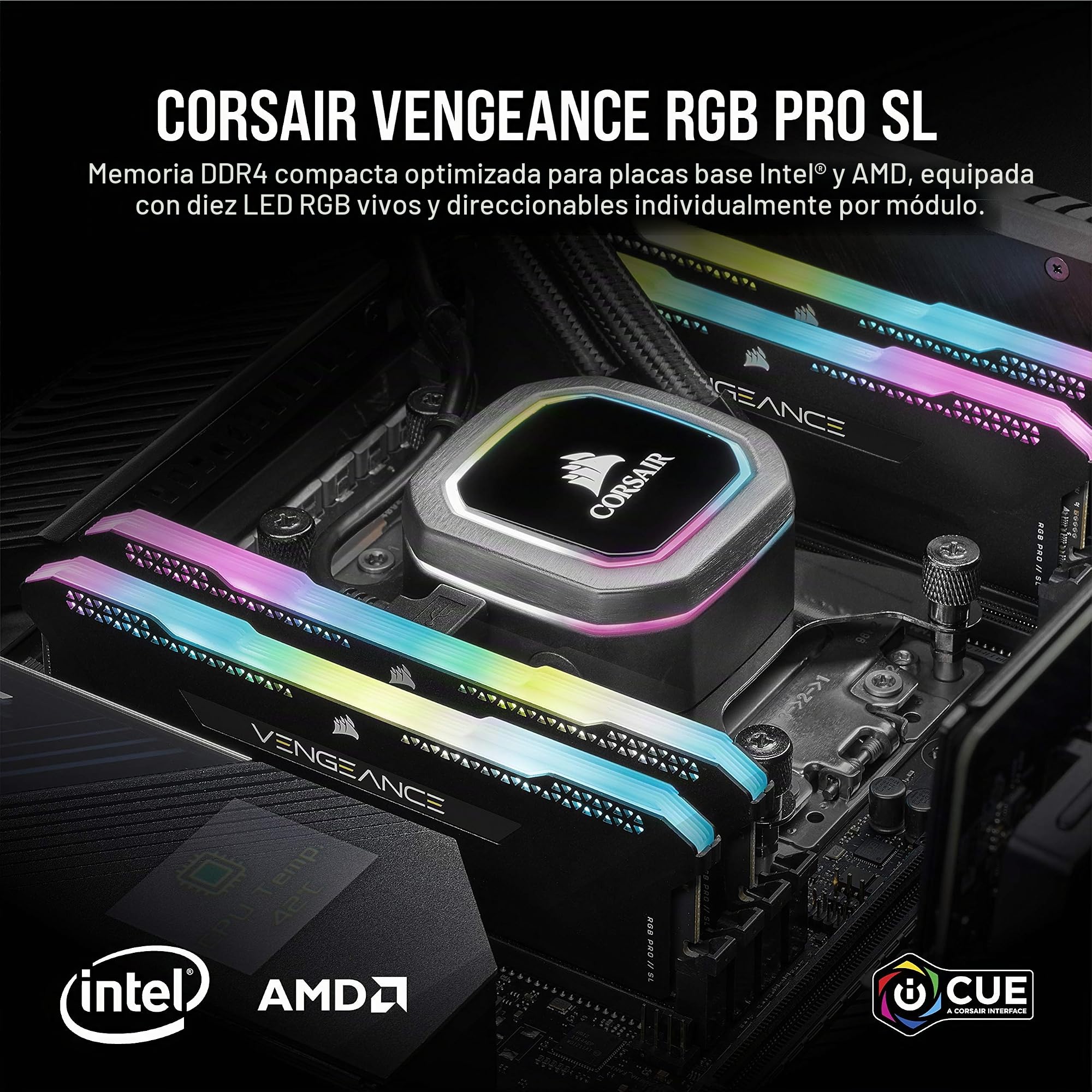 Amazon.com: Corsair Vengeance RGB Pro SL 32GB (2x16GB) DDR4 3200