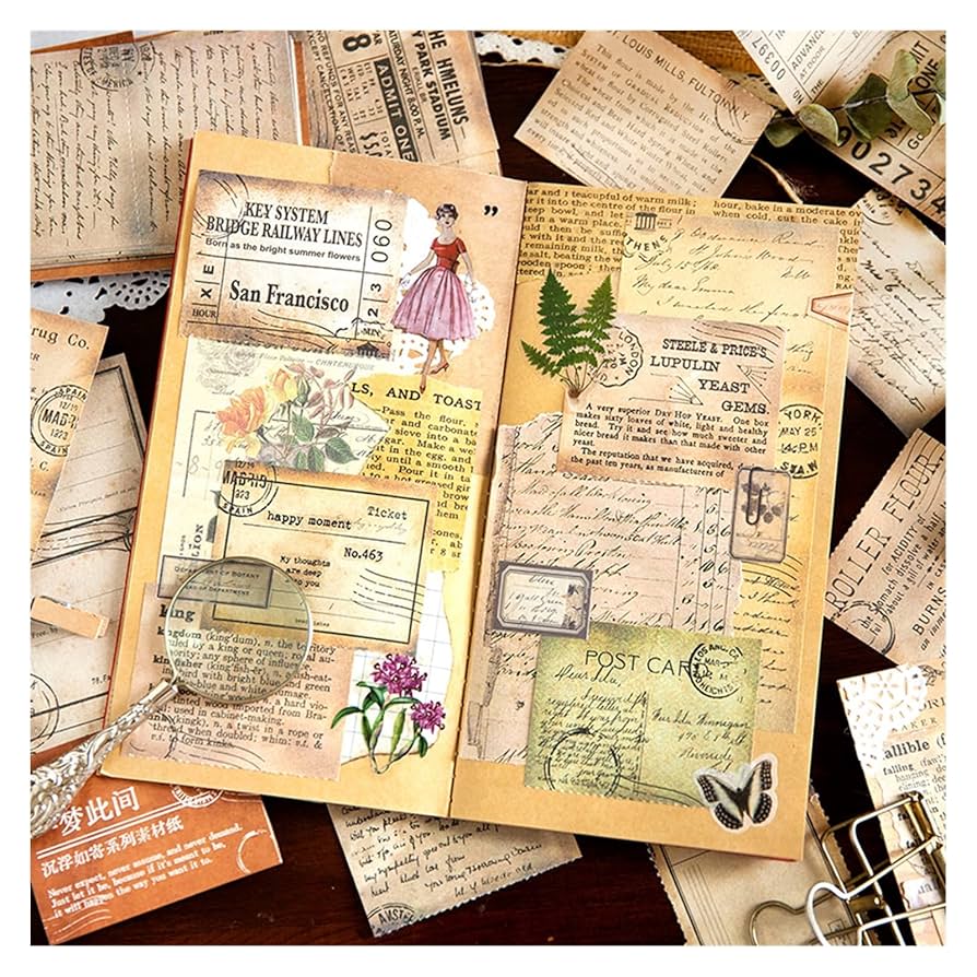 Amazon.co.jp: スクラップブック用品 30 枚/パックスクラップ