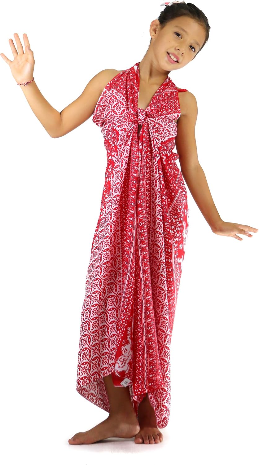 Girls Swimsuit Cover-Up Pareo Sarong