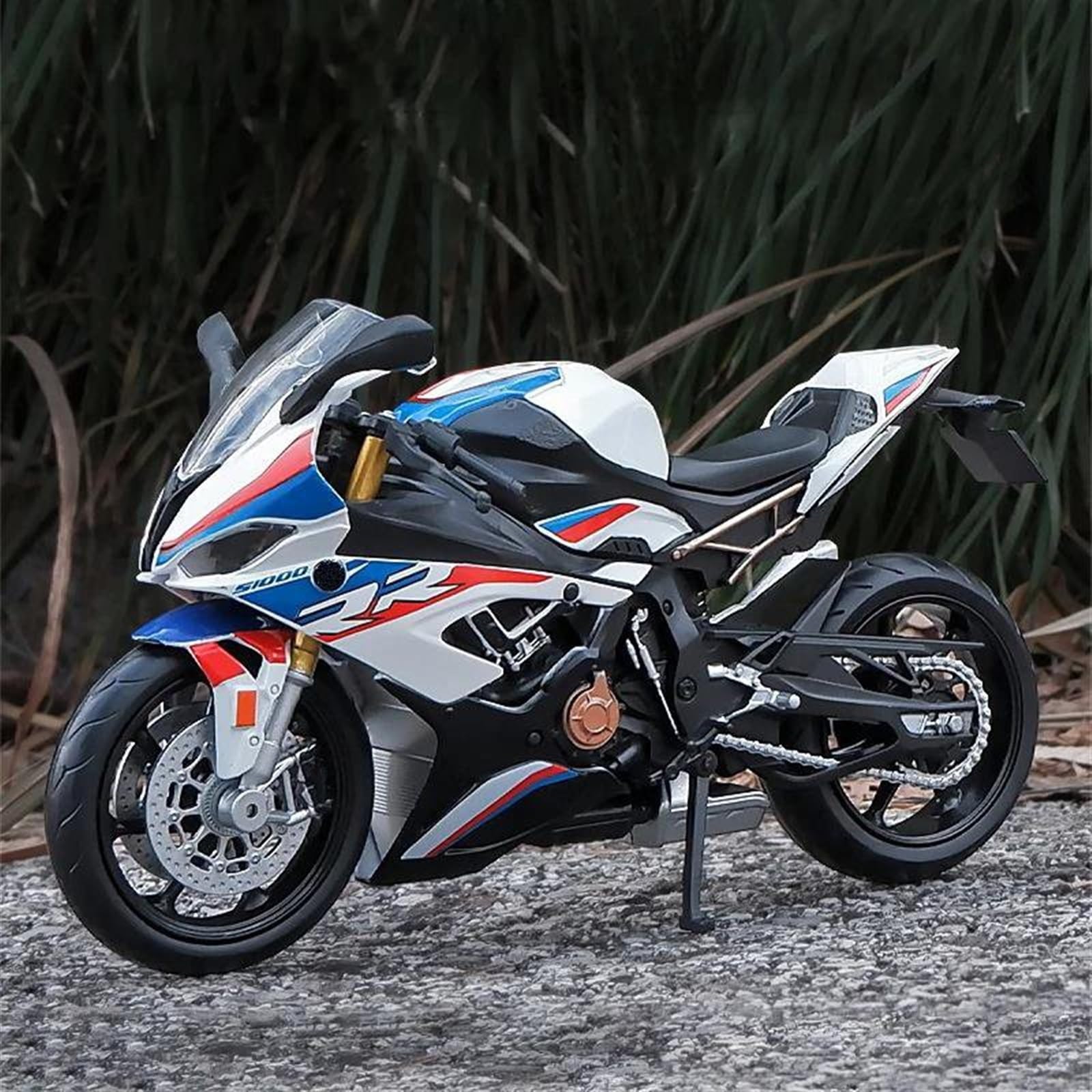 SEYXF Motorbike Toy 1:12 for BMW S 1000RR Motorcycle Alloy Model Diecast Toys Birthday Gift Collection(with Retail Box)