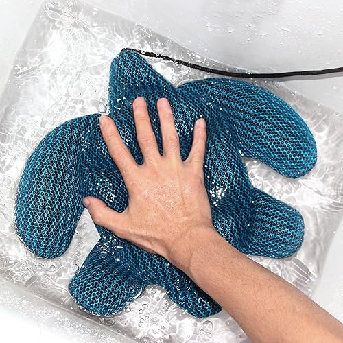 Miniatura 10 de ANSLCA - Absorbedor de espuma para bañera de hidromasaje, esponja limpiadora de tina de hidromasaje, esponjas para absorber aceites, accesorios