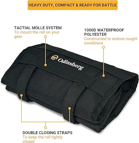 Miniatura 5 de Bolsa de herramientas de motocicleta resistente - Herramientas no incluidas - Bolsa de herramientas pequeña vacía y bolsa organizadora de llaves