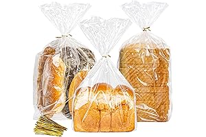 Bolsas Transparentes para Pan - Paquetes de celofán transparente irrompible