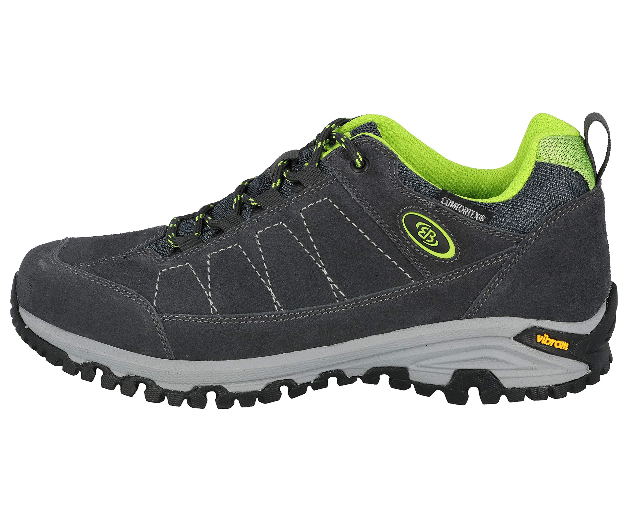 Northside Women's Apex Trek Hiking Boot, Gray/Aqua, 8.5