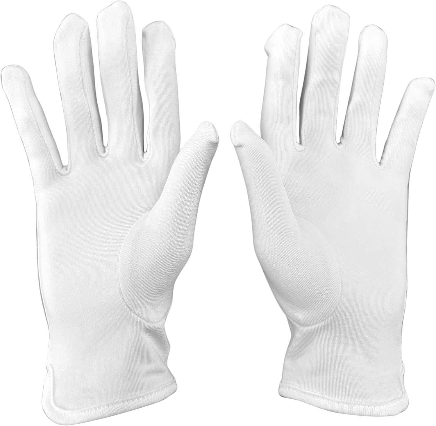 N'Ice Caps Women and Girls White Stretch Gloves Kids Parade Formal Dress