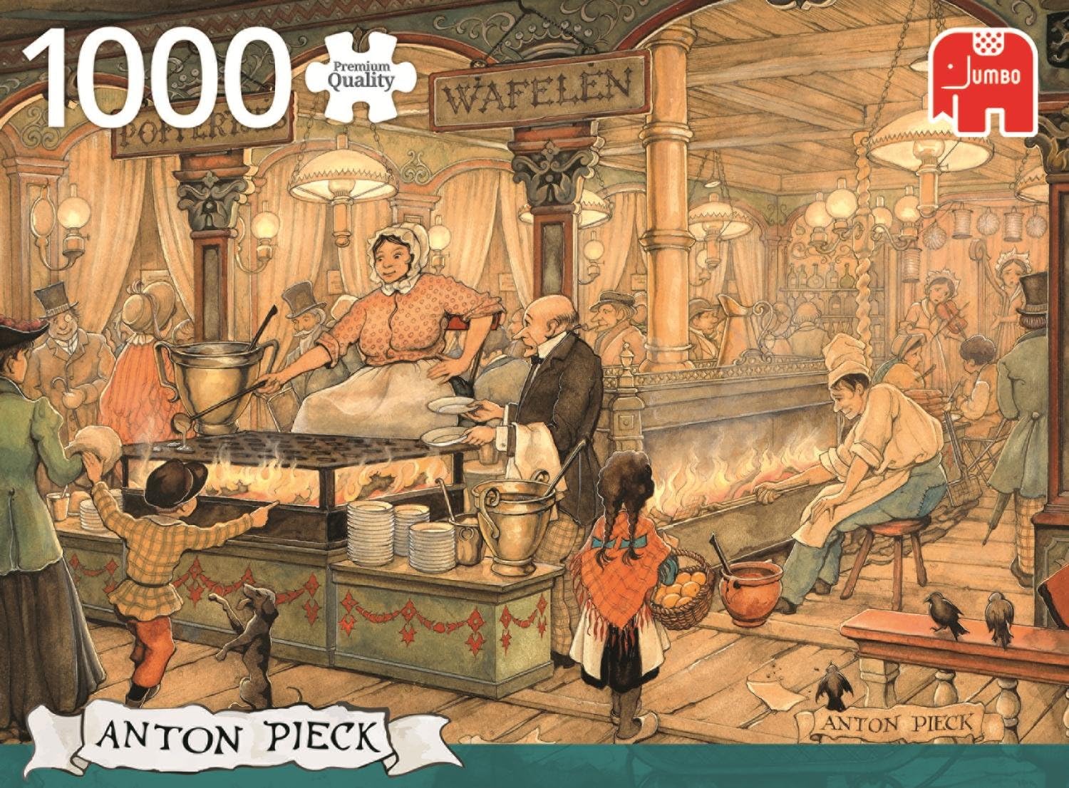 Jumbo 17091 "Dutch waffle booth Puzzle