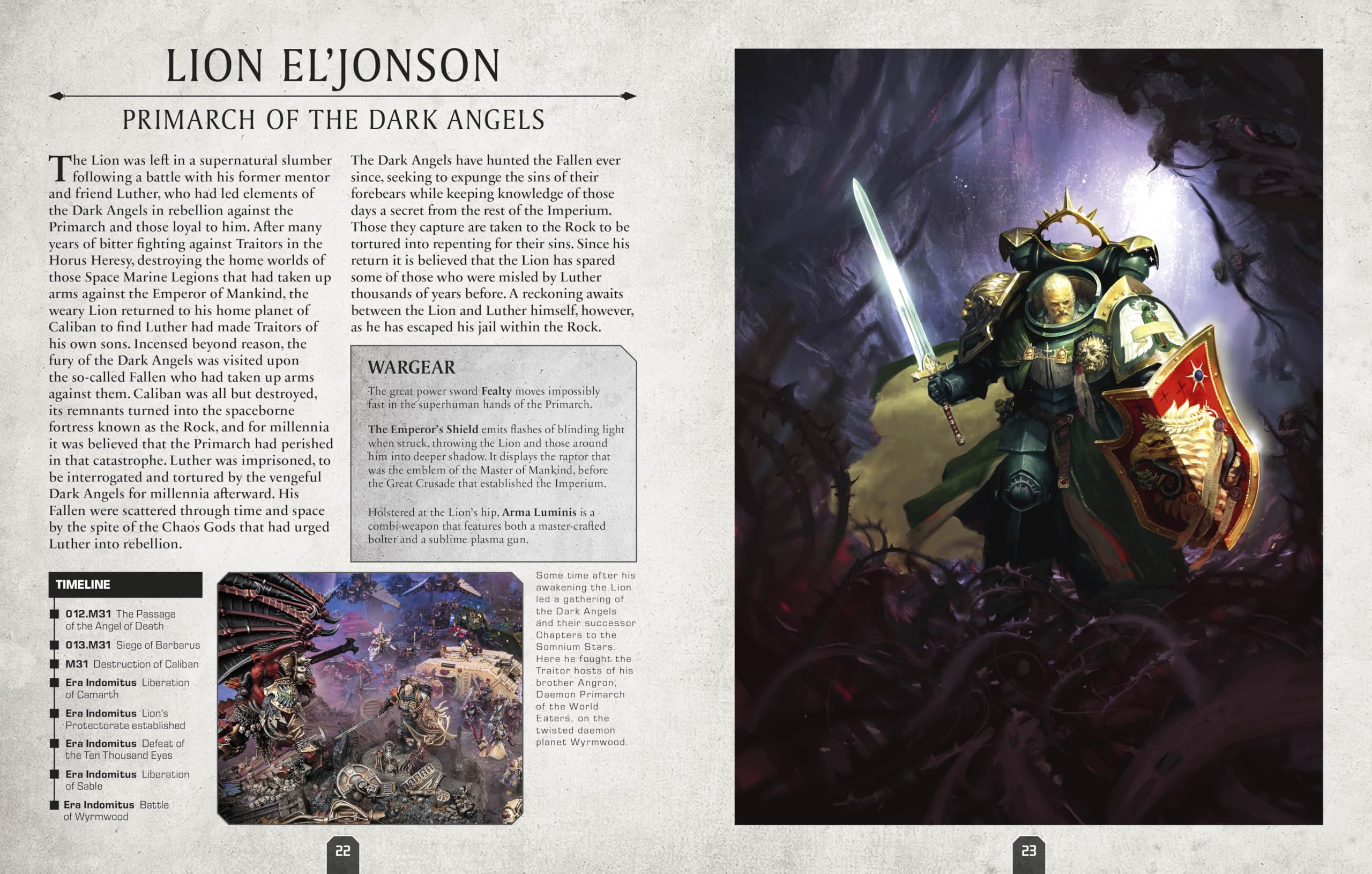 Warhammer 40,000 Character Encyclopedia: The Instant Sunday Times Bestseller! Includes Lieutenant Titus Miniature