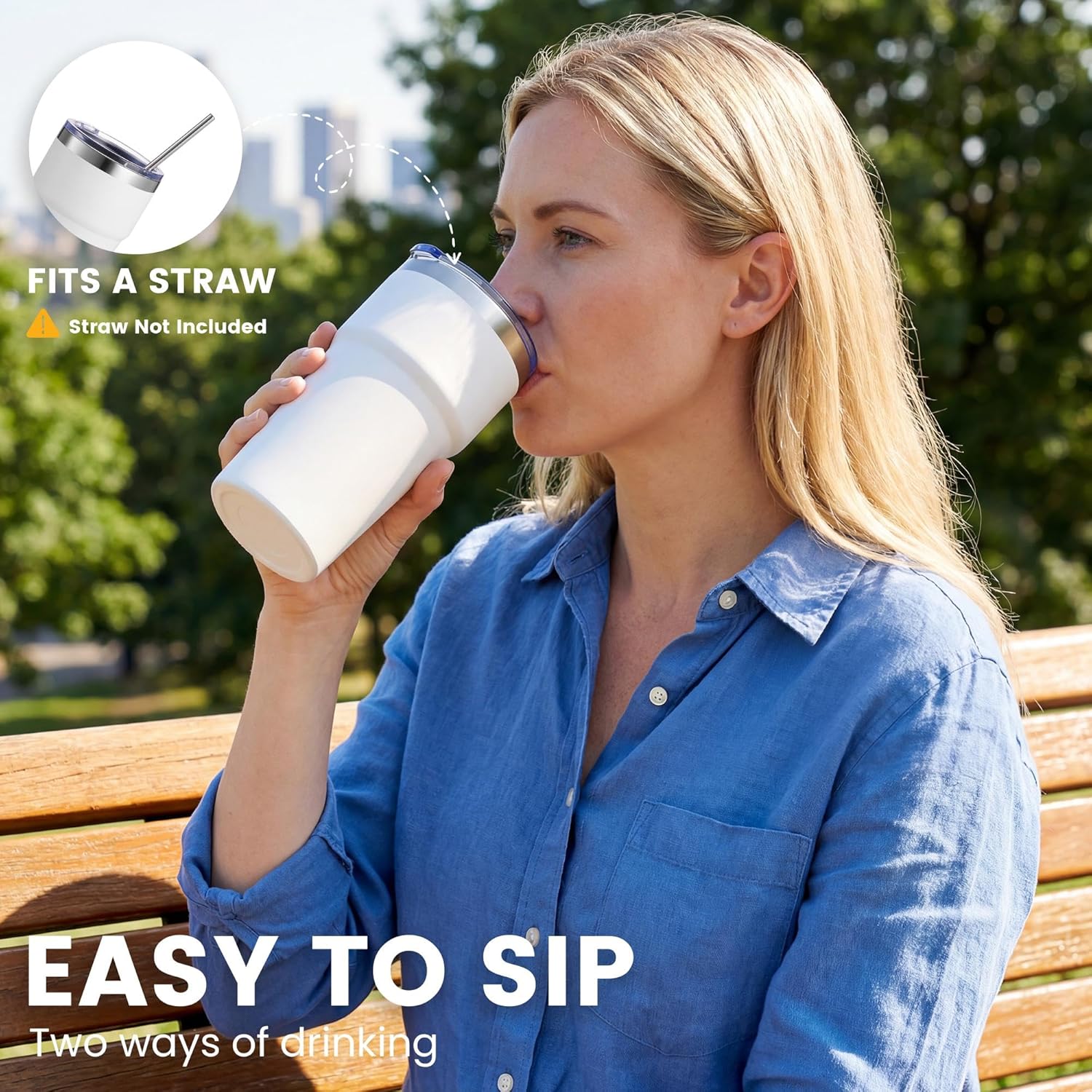 MEWAY 16oz Tumbler Double Wall Vacuum Insulated Travel Mug Bulk, Stainless Steel Tumblers with Lid, Powder Coated Coffee Cups for Cold & Hot Drinks (Silver,6 Pack)