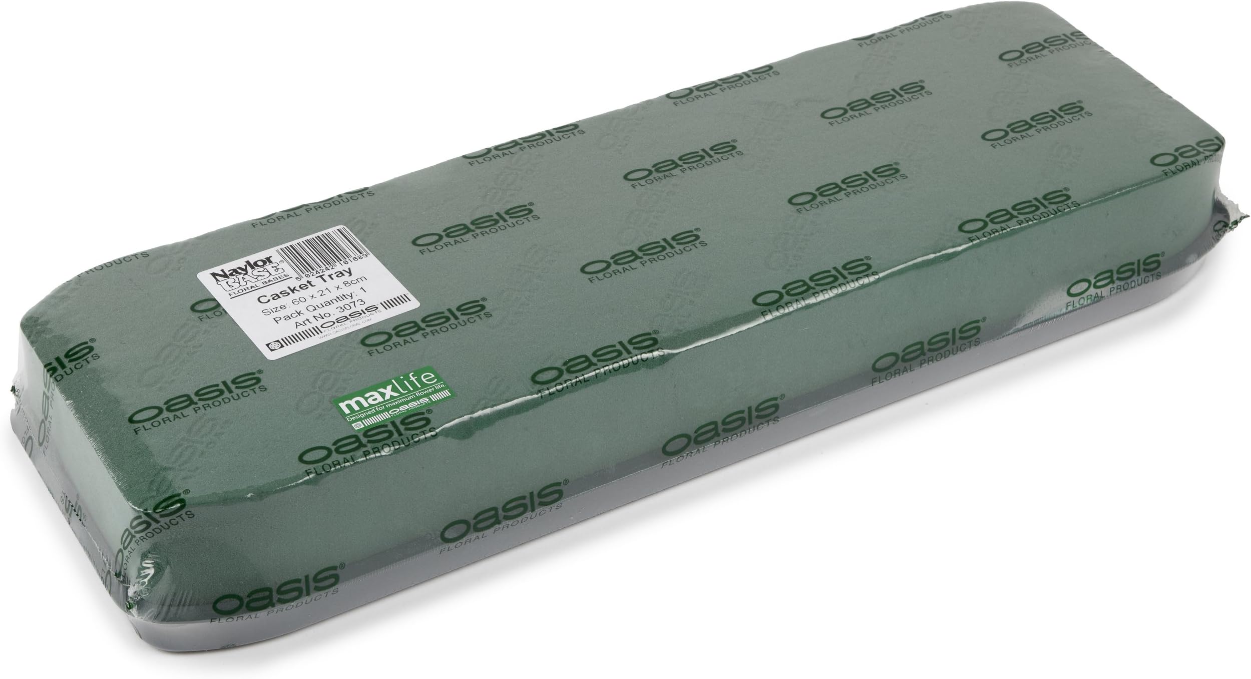 Smithers Oasis Plastic Backed Floral Foam Casket Tray 60cm (23.5")