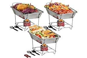 Disposable Chafing Dish Set for Effortless Party Dining