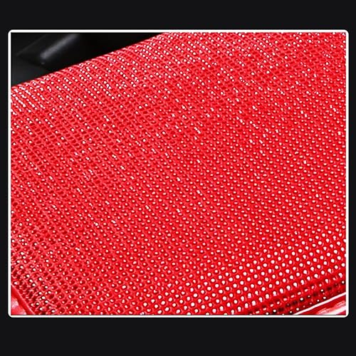 Miniatura 8 de SPANICE Bling Bling - Funda de cuero para palanca de cambios con diamantes de imitación brillantes para niñas, ajuste universal (negro)