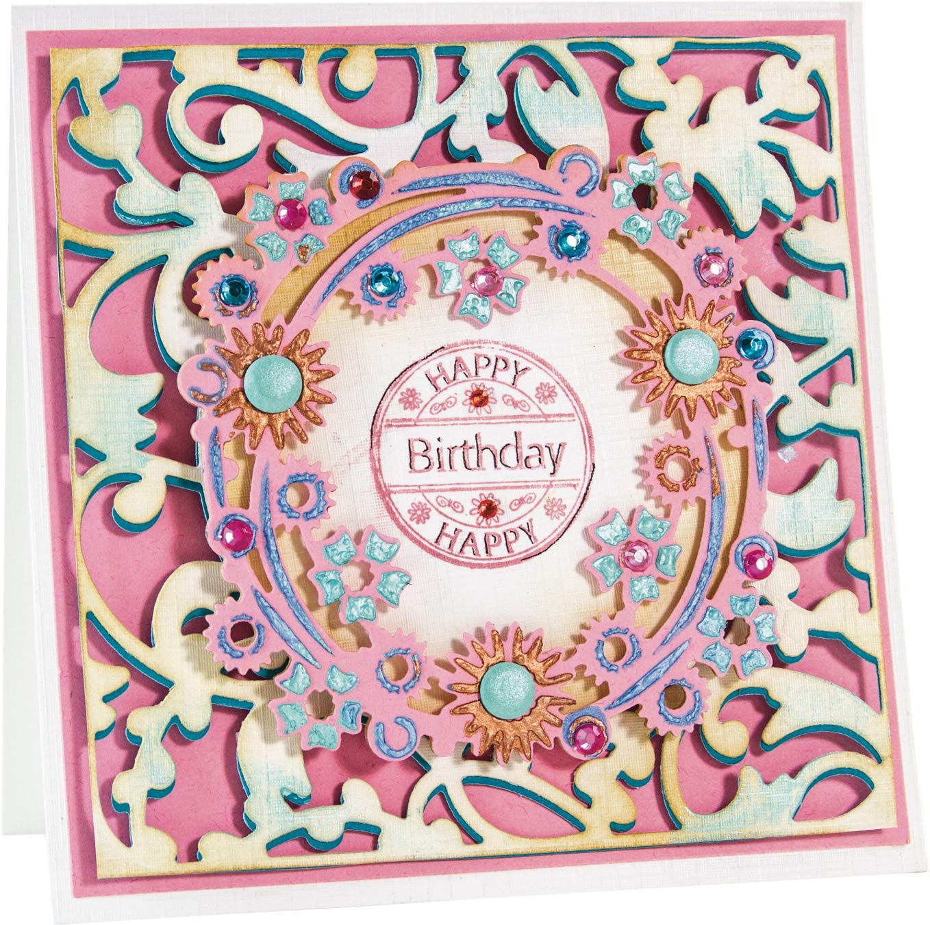 Echo Park Paper Company Hello Winter Element Sticker 12-x-12-Inch