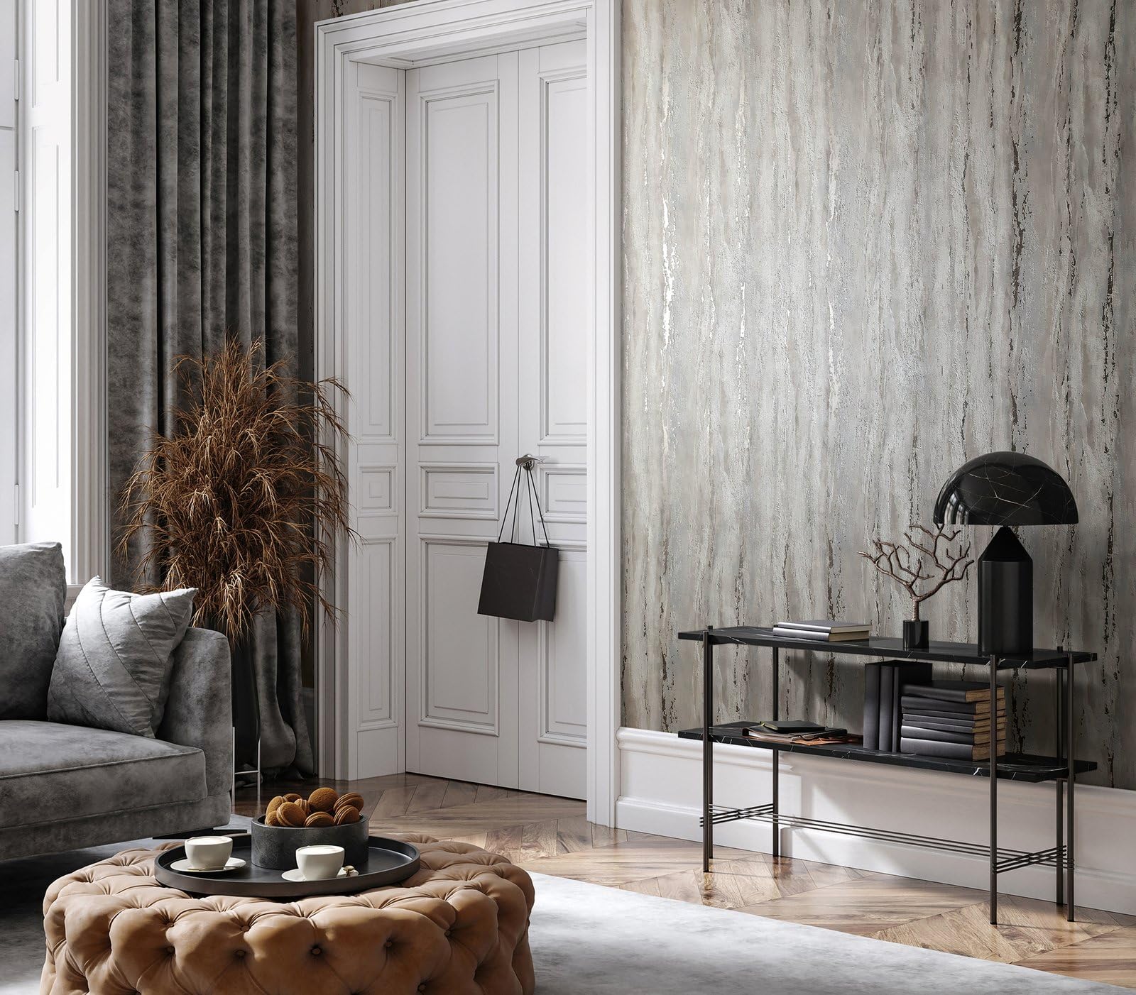 Galerie 35159 City Romance Beige Industrial Wallpaper